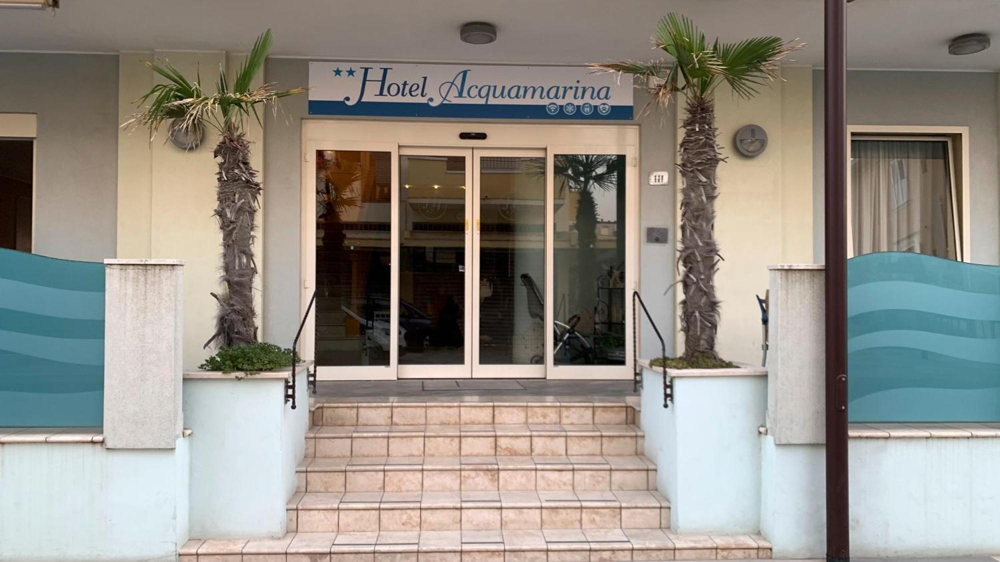 Hotel Acquamarina Viserba Ріміні Екстер'єр фото